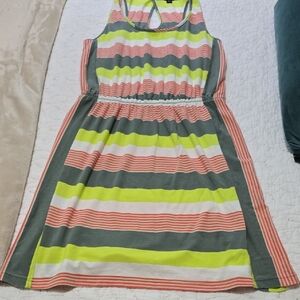 Patagonia Multicolor Striped Midi Dress